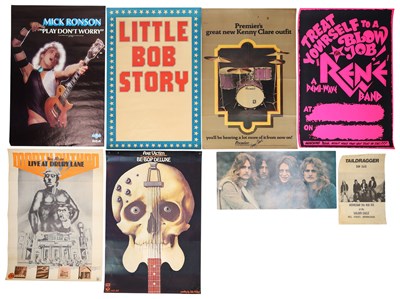 Lot 175 - 1970S POSTER COLLECTION INC BE BOP DELUXE / MICK RONSON.