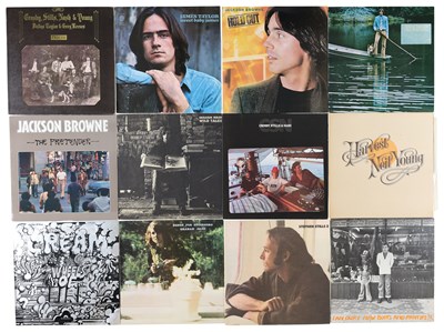 Lot 1026 - CLASSIC ROCK, AMERICANA, FOLK-ROCK LPS - CROSBY STILLS NASH, CREAM, NEIL YOUNG