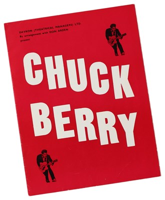 Lot 241 - CHUCK BERRY / CARL PERKINS / ANIMALS - MUTL SIGNED 1964 PROGRAMME.