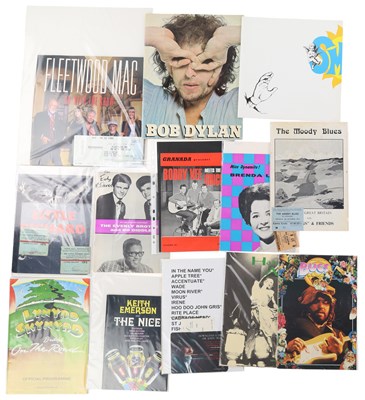 Lot 124 - 1960S PROGRAMME AND TICKET COLLECTION INC LITTLE RICHARD 1962.