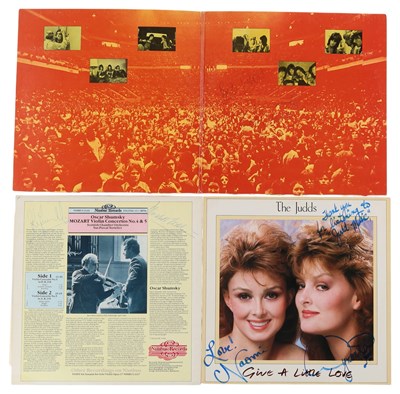 Lot 242 - SIGNED LPS INC ROD STEWART.