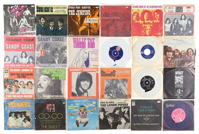 Lot 1084 - PSYCH, GARAGE, ROCK, POP 7" SINGLE COLLECTION INCLUDING OVERSEAS PRESSINGS AND RARITIES