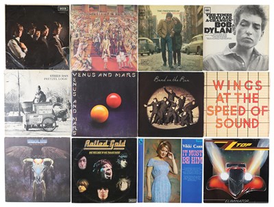 Lot 1155 - CLASSIC ROCK / POP - LP COLLECTION + FRAME