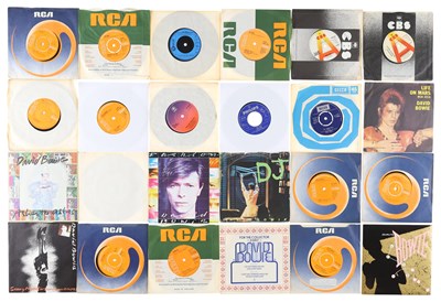 Lot 1103 - BOWIE AND RELATED 7" COLLECTION