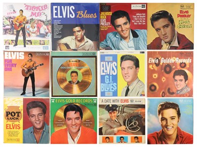 Lot 1169 - ELVIS - LP COLLECTION (INC RED DOT / ORANGE RCA / MODERN LPs)