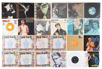 Lot 1105 - DAVID BOWIE - OVERSEAS / RARITIES - 7" PACK