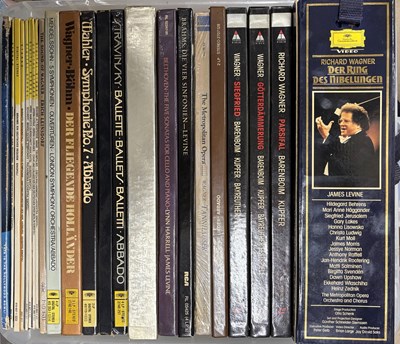 Lot 1186 - CLASSICAL - LP BOX SETS / LASER DISCS COLLECTION