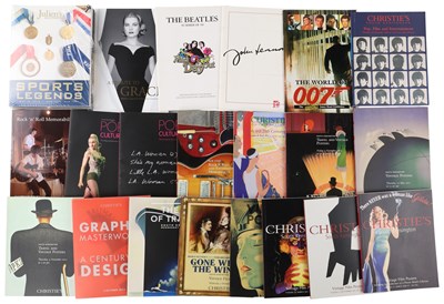 Lot 76 - AUCTION CATALOGUES INC MUSIC AND ENTERTAINMENT.
