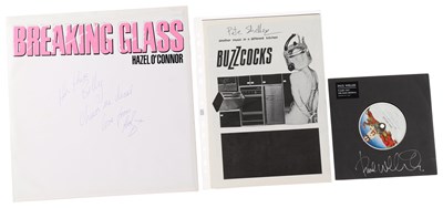 Lot 474 - PUNK - SIGNED MEMORABILIA INC PETE SHELLEY / PAUL WELLER.