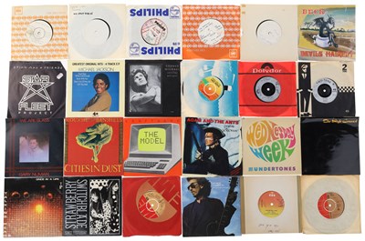 Lot 1201 - ROCK / POP / NEW WAVE - 7" COLLECTION (INC DEMOS)
