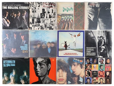 Lot 1203 - ROLLING STONES & THE WHO LP COLLECTION - USA PRESS
