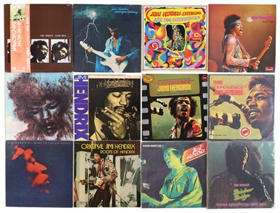Lot 1205 - JIMI HENDRIX LP COLLECTION W/ USA, JAPANESE + MORE
