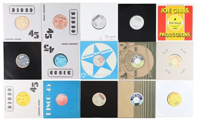 Lot 1210 - REGGAE ROOTS DANCEHALL DUB 10" REPRESS COLLECTION - CHA CHA, JOE GIBBS, SOUNDWAY