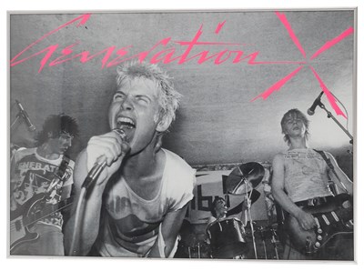 Lot 476 - GENERATION X - FRAMED POSTER PRINT.