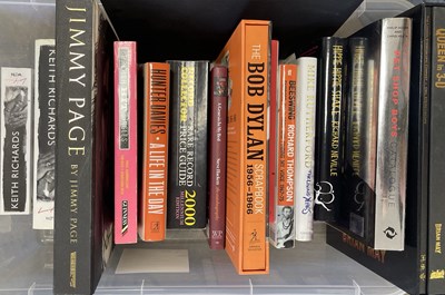 Lot 79 - LARGE COLLECTION OF BOOKS / PROGRAMMES / MEMORABILIA - BEATLES / STONES ETC.