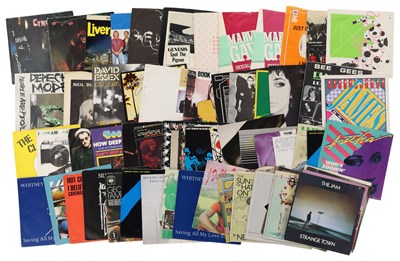 Lot 1224 - ROCK / POP / MIXED - SLEEVES ONLY - LP / 7" COLLECTION