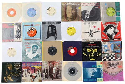 Lot 1236 - MIXED ROCK & POP 7" COLLECTION - ALICE COOPER, BABE RUTH, SPRINGSTEEN + OBSCURES
