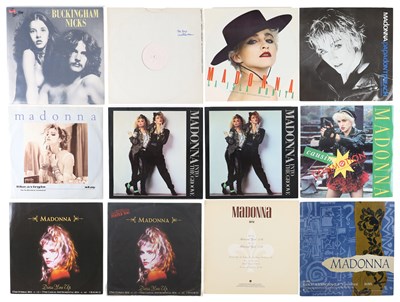 Lot 1225 - BUCKINGHAM / NICKS / U2 / MADONNA (INC RARITY) - LP / 12" PACK