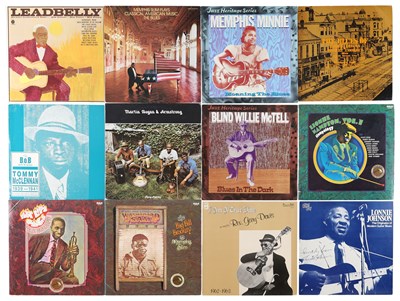 Lot 1241 - BLUES, SWING, JAZZ, BOP, NEW ORLEANS LP COLLECTION INCLUDING LEADBELLY, MEMPHIS SLIM