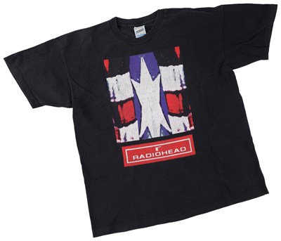 Lot 275 - RADIOHEAD - ORIGINAL 1995 TOUR T-SHIRT.