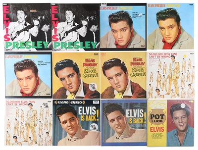 Lot 1230 - ELVIS PRESLEY - STUDIO AND FILM LPS, 70'S 80'S ISSUES