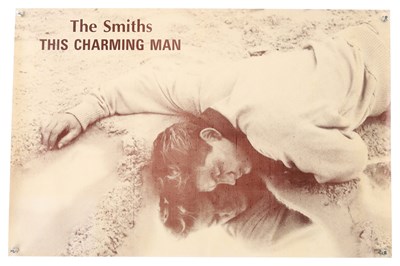 Lot 413 - THE SMITHS - THIS CHARMING MAN POSTER.