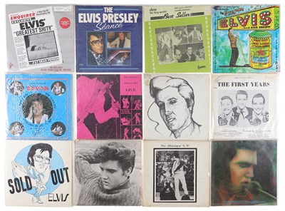Lot 1248 - ELVIS PRESLEY LP COLLECTION INCLUDING PRIVATE PRESSINGS / WEIRD AND WONDERFUL