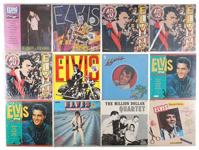 Lot 1231 - ELVIS LARGE LP COLLECTION