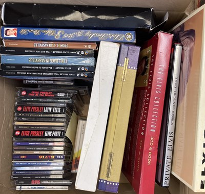 Lot 126 - ELVIS - CD COLLECTION INC COLLECTABLE BOXSETS.