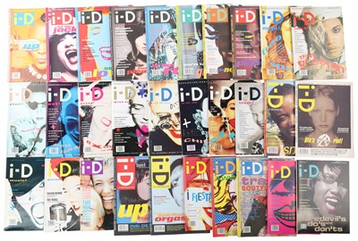 Lot 108 - I-D MAGAZINE COLLECTION (1984-2002) – APPROX. 42 ISSUES.