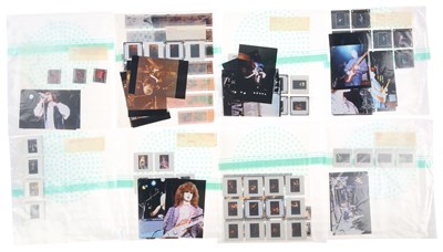Lot 150 - 35MM SLIDES & NEGATIVES - ROCK PHOTOGRAPHY ARCHIVE WITH COPYRIGHT INC RONNIE JAMES DIO.