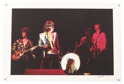 Lot 318 - THE ROLLING STONES - PHOTOGRAPHER SIGNED LIMITED EDITION PRINT.