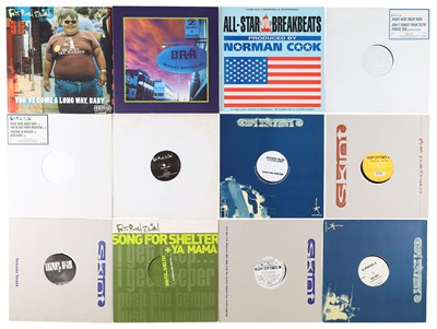 Lot 1260 - FATBOY SLIM, SKINT RECORDS, WALL OF SOUND 12" LPS