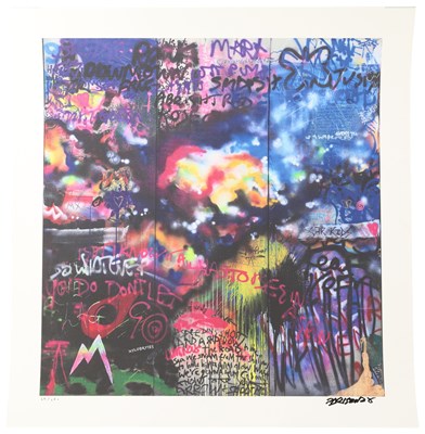 Lot 144 - COLDPLAY - MYLO XYLOTO ARTIST SIGNED LIMITED EDITION PRINT.