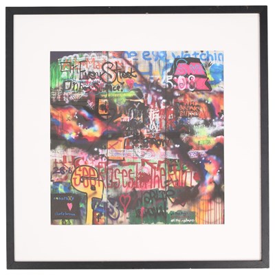 Lot 147 - COLDPLAY - MYLO XYLOTO COVER PRINT.