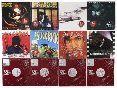 Lot 1268 - PUBLIC ENEMY / DEF JAM - LP COLLECTION (INC DEF JAM BAG)