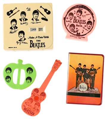 Lot 141 - THE BEATLES - 1960S MEMORABILIA INC NEMS 'MAKE A DATE' CALENDAR.