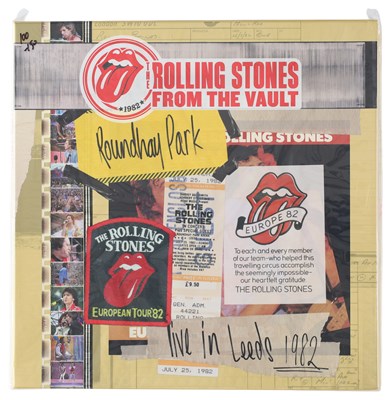 Lot 5 - THE ROLLING STONES - 'FROM THE VAULT - LIVE IN LEEDS 1982' BOX SET, JAPAN