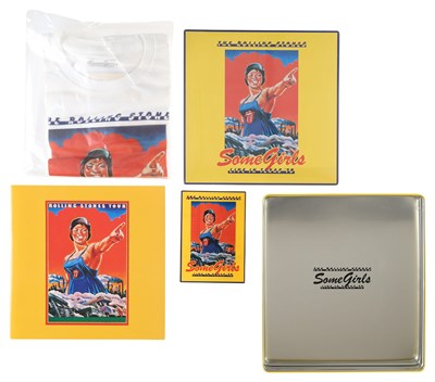Lot 7 - ROLLING STONES LP AND TIN BOX RARITIES