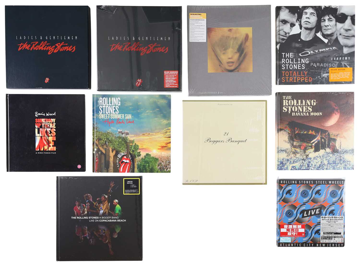 Lot 11 - ROLLING STONES VARIOUS MODERN BOXSETS PT. 2