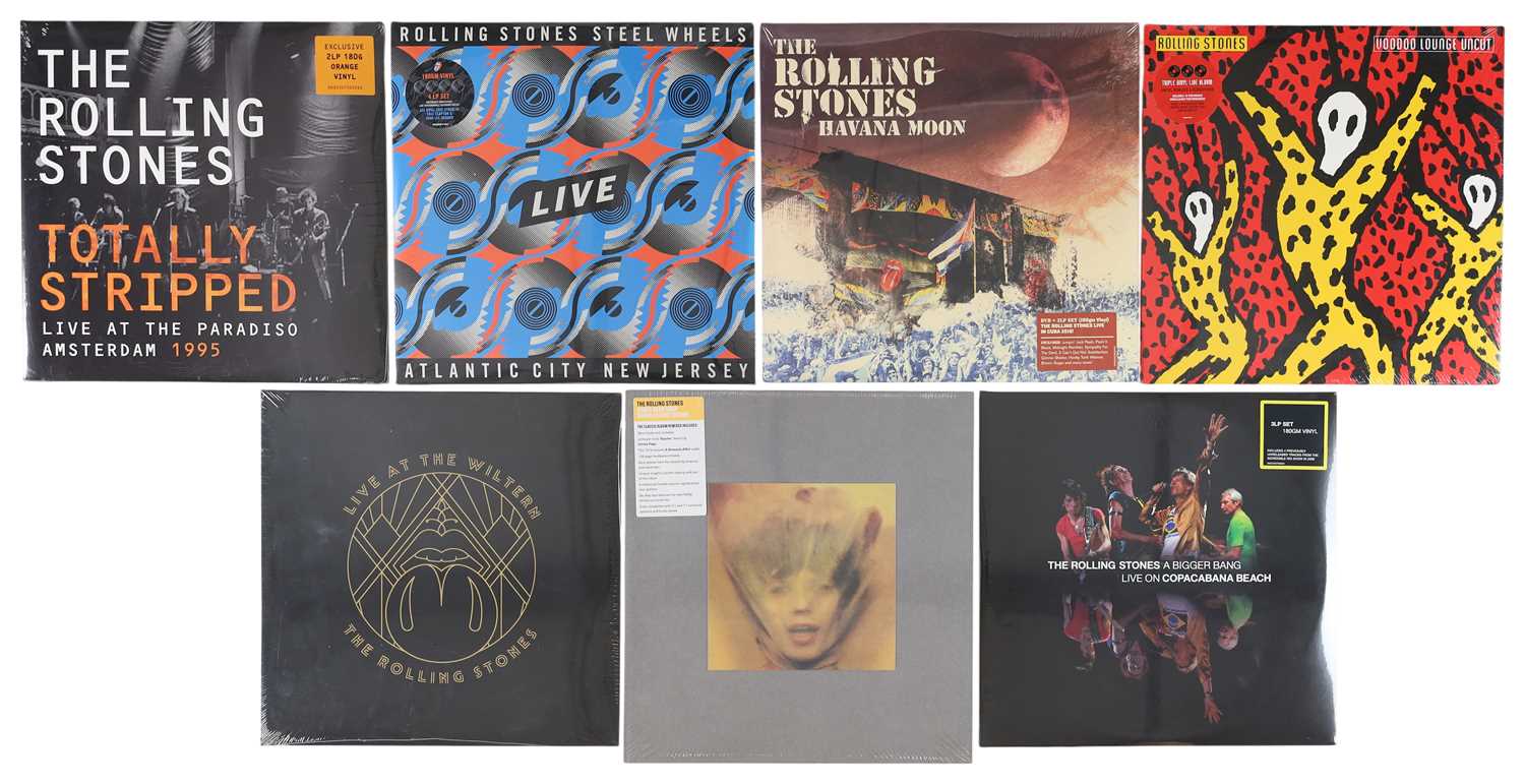 Lot 12 - ROLLING STONES CD SEALED LP & CD SETS