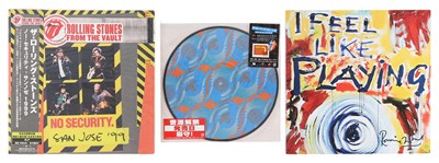 Lot 15 - RONNIE WOOD & STONES JAPANESE RARITIES