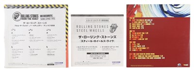 Lot 15 - RONNIE WOOD & STONES JAPANESE RARITIES