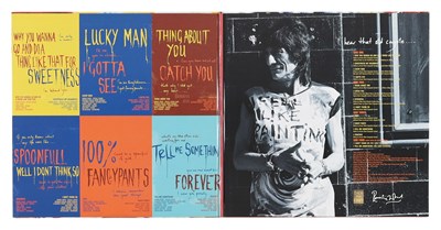 Lot 15 - RONNIE WOOD & STONES JAPANESE RARITIES