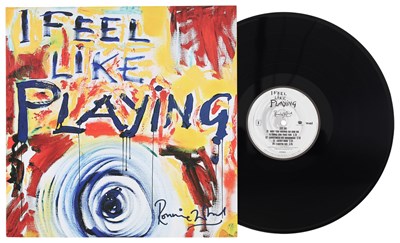 Lot 17 - RONNIE WOOD - 'I FEEL LIKE PLAYING' LP - JAPAN 2010