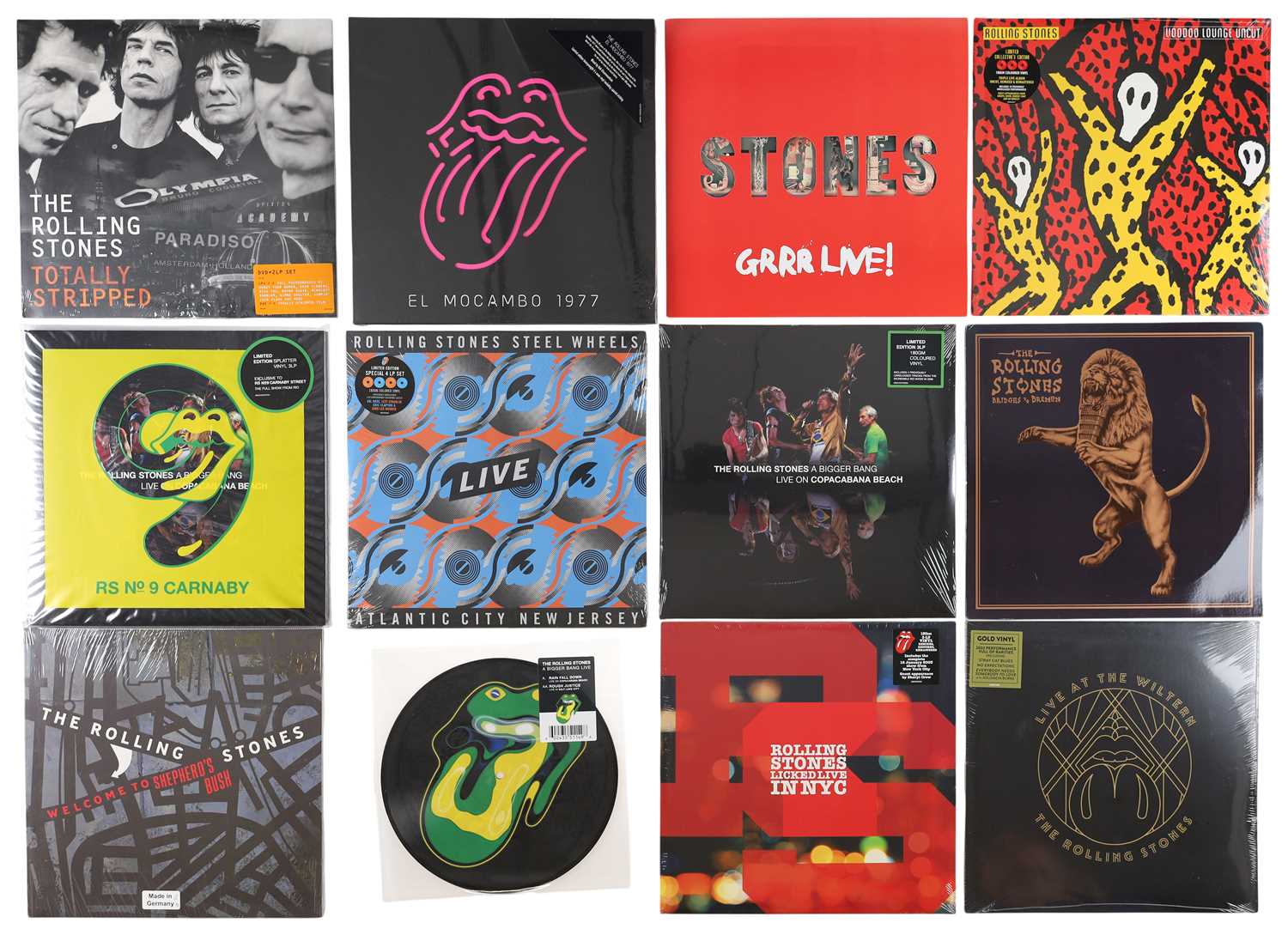 Lot 21 - ROLLING STONES MODERN LIVE LPS