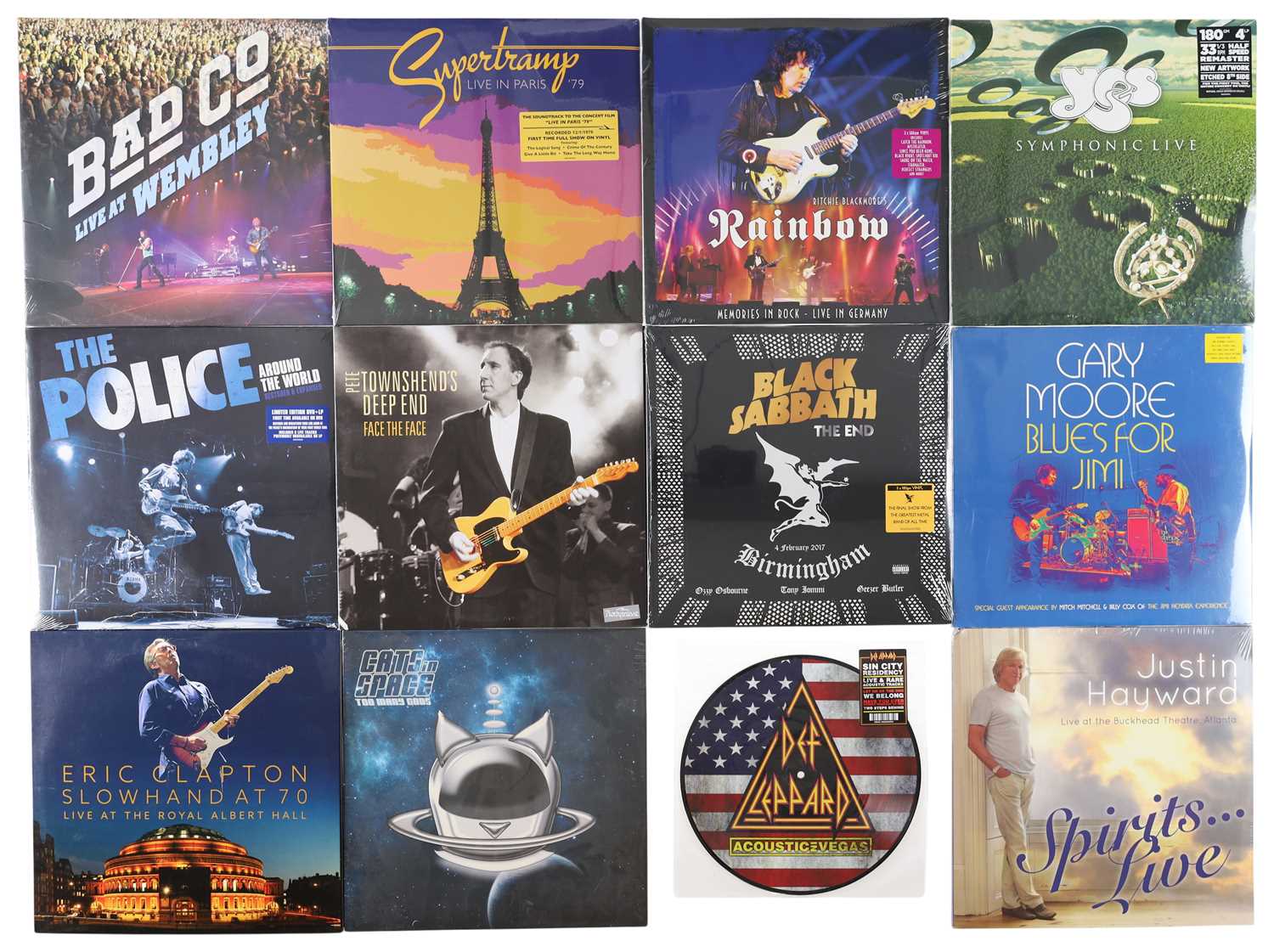 Lot 23 - UK ROCK - LPs