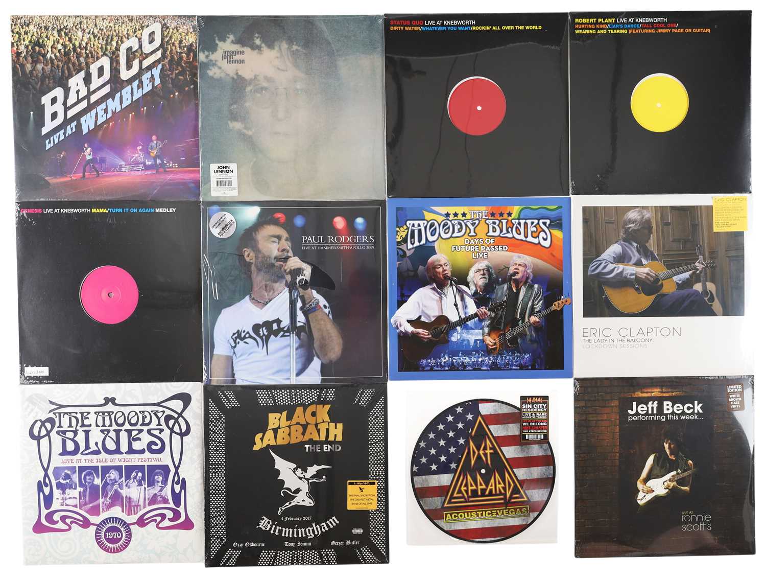 Lot 24 - UK ROCK - LPs