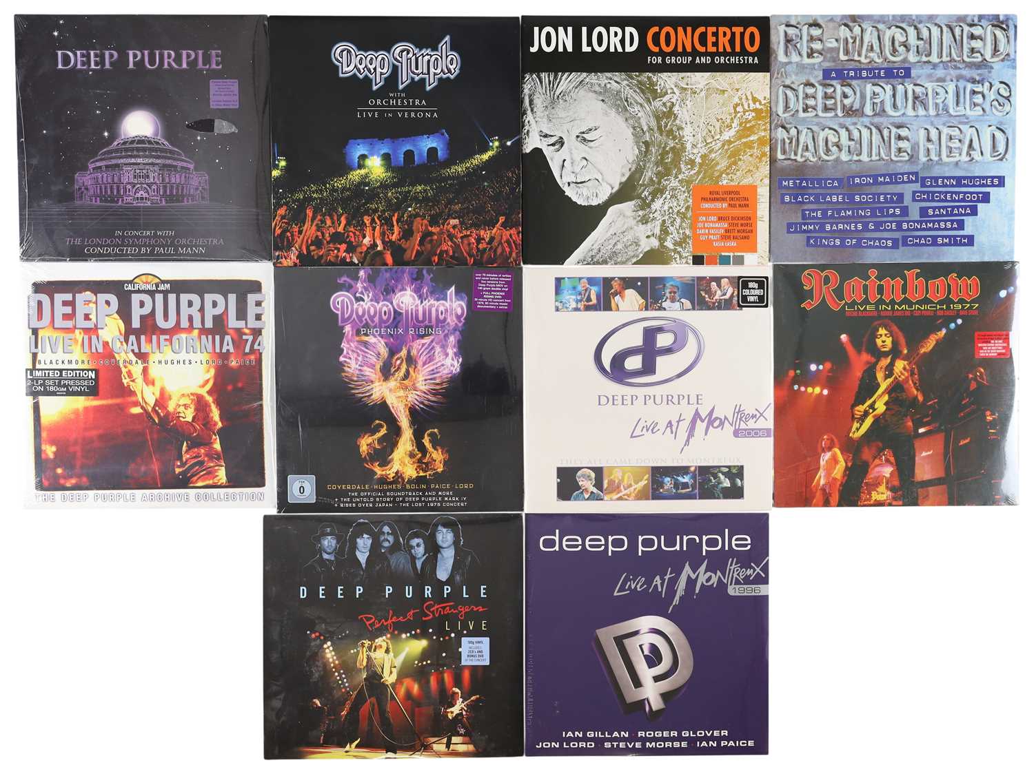 Lot 25 - DEEP PURPLE - LP COLLECTION (INC RARITIES)