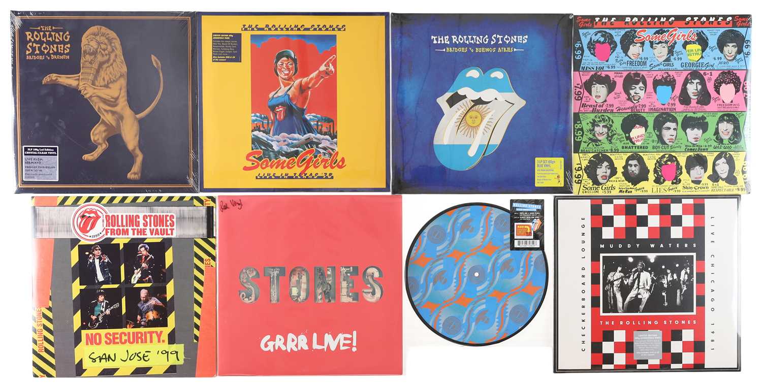 Lot 32 - THE ROLLING STONES - MODERN LP PACK